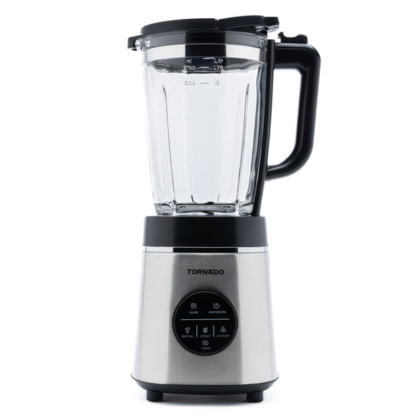 Tornado Blender 1400W 1,75L Glazen Kan Zilver - BL-1400SGT