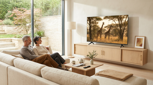 Tornado 65-Inch 4K UHD Frameless Smart TV — WebOS