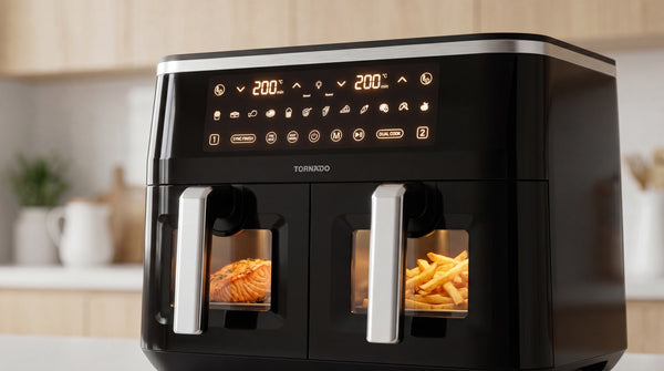 Tornado 9L Dubbele Air Fryer