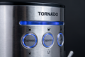 Tornado Automatische Espressomachine 15 Bar 1,2L met Melkreservoir TCM-14125 (Zwart/RVS)