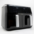 Tornado Dual Cook Airfryer 8L (2x 4L) 2500W Digitaal Zwart/Zilver - THF-2508DU-BS