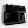 Tornado Dual Cook Airfryer 8L (2x 4L) 2500W Digitaal Zwart/Zilver - THF-2508DU-BS