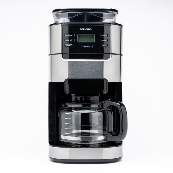 Tornado TCMA-915D Filterkoffiezetapparaat 1,5 L met Digitaal LCD-Display - Wit