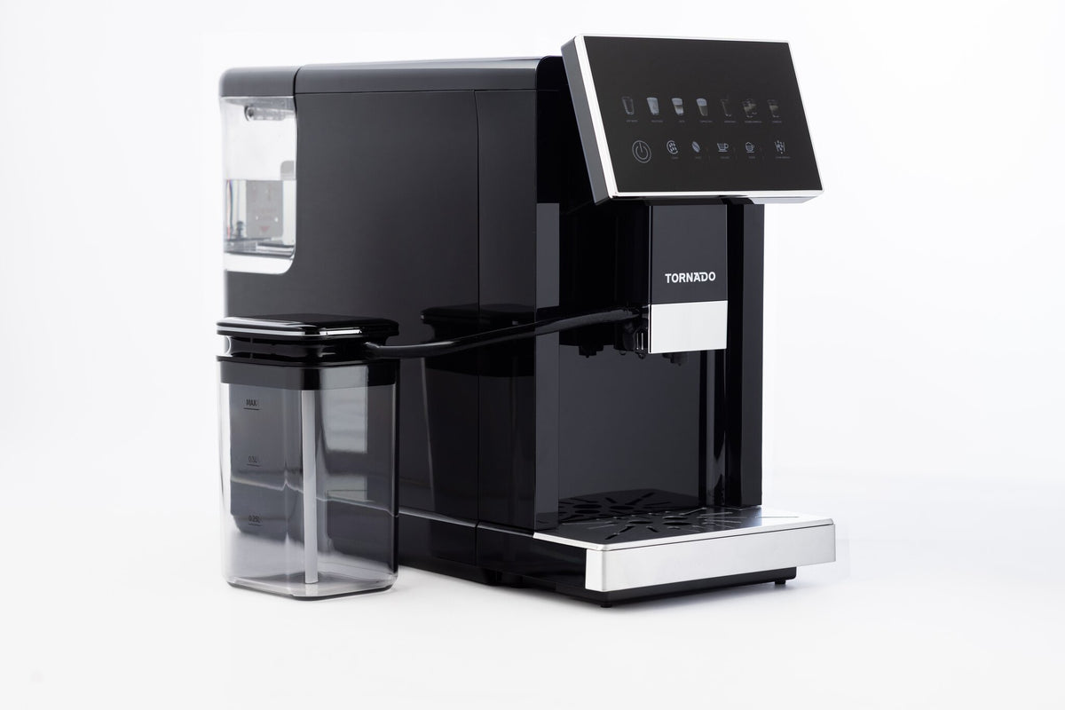 Tornado TCMA-1001-GS Volautomatische Espressomachine 20 Bar met Bonenmaler en Automatische Melkopschuimer