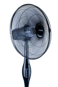 Tornado Statiefventilator 16 inch TSF-16W - 4 bladen, 3 snelheden, 60W (zwart)