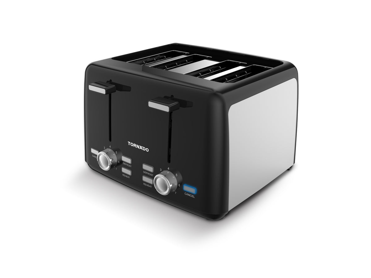 Tornado Broodrooster 4 sleuven 1600W TTA-5406-GS